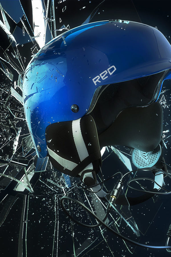 3d Helmets | Red